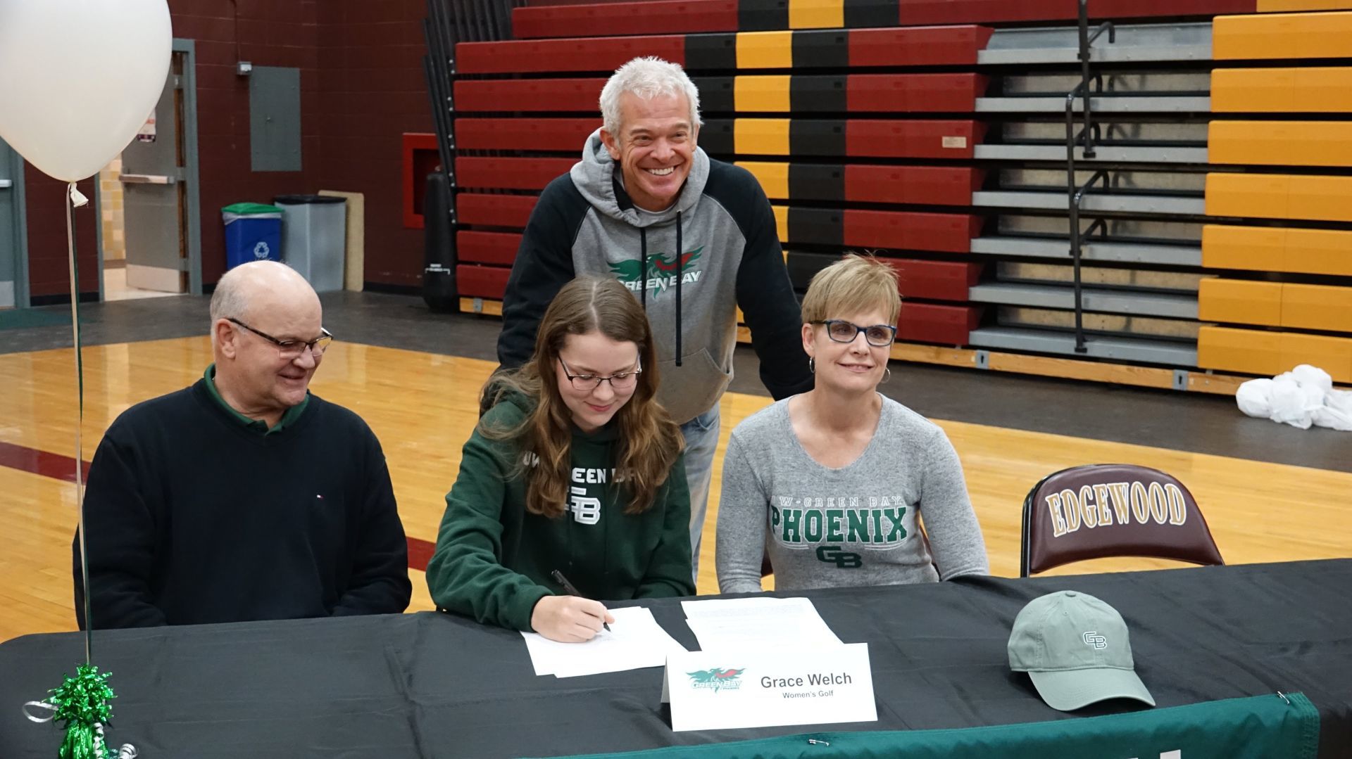 National Signing Day photo: Madison Edgewood's Grace Welch, with UW-Green Bay